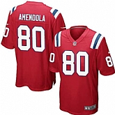 Nike Men & Women & Youth Patriots #80 Danny Amendola Red Team Color Game Jersey,baseball caps,new era cap wholesale,wholesale hats